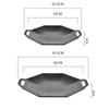 Korean Multifunction Frying Pan Outdoor Grill Pans No Stick Barbecue Plate Camping Cookware Saucepan Kitchen Utensils