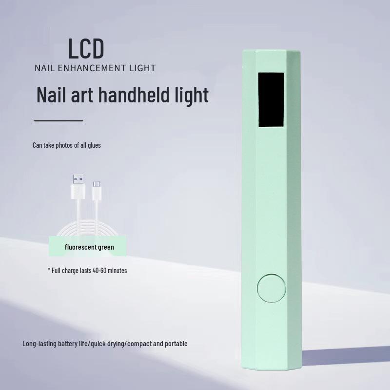 

Портативная лампа для ногтей для трансграничной зарядки - Работающая от аккумулятора сушка для ногтей и лампа для придания формы