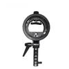 Round Short Handle S Chuck Flashlight Stand with Baorong Exquisite Mouth Base S Bracket