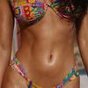 High Waist Halter Tie-Up Bikini: European & American Style Sexy Backless Swimsuit