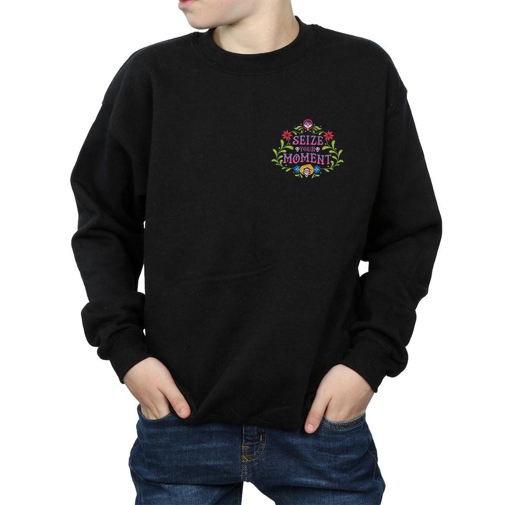 Disney Jungen Coco Ergreife den Moment Sweatshirt