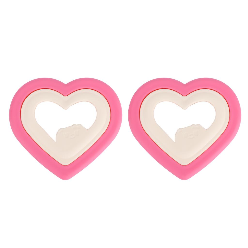 2PCS Sandwich Cutter Bread Mold Heart Shape Cookie Maker Bread Mold for Kids and Family Kitchen Tools