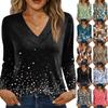 Long Sleeve Shirts For Women Cute Print Graphic Tees Blouses Casual Plus Size Basic Tops Pullover