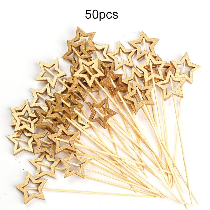 Party Disposable Tableware Wooden Fork Spoon Chopsticks Plastic Straw Fruit Sticks Festival Gathering Supplies for Guest TMZ