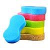 5pcs Car Wash Sponge Large Sponges Multi-Purpose Car Cleaning Sponge High Density Waxing Wiping Car Sponge(Random Color)