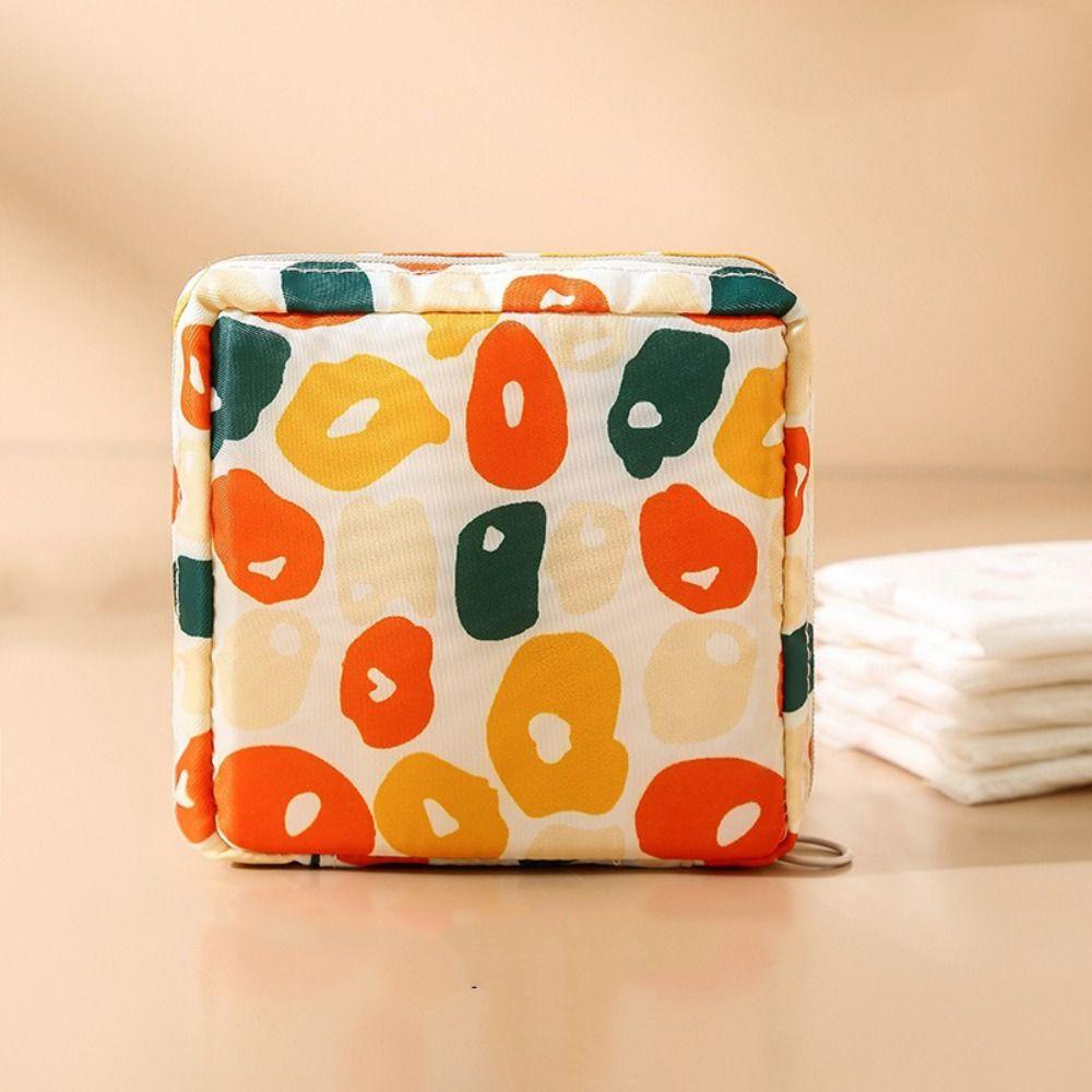 

Korean Style Cherry Storage Bag Cartoon Design Data Cable Storage Bag Girls C