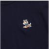 Maison Kitsune Km00503kt1036 P480 Dressed Fox Patch Mens Knit