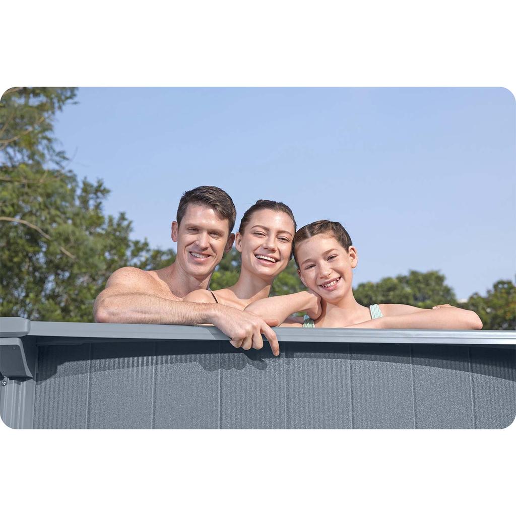 Year-Round Panel Garden Pool 732X366X132 Cm 13W1 Sets 561Cw