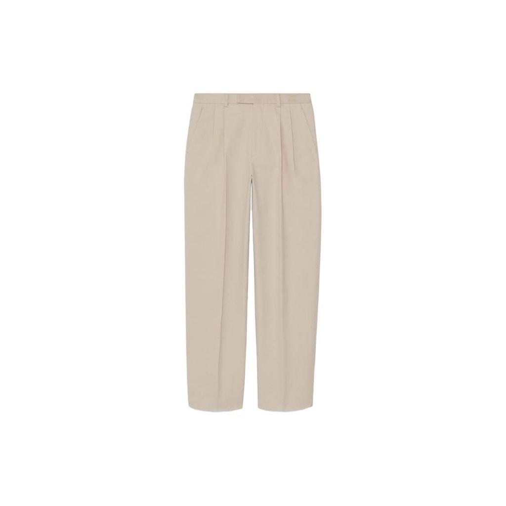 Gucci Pleated Front Tailored Trousers 743238-ZAAZM-1902