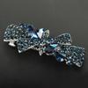 Korean Rhinestone Crystal Hair Clip for Women - Large Alloy Hairpin & Ponytail Accessory