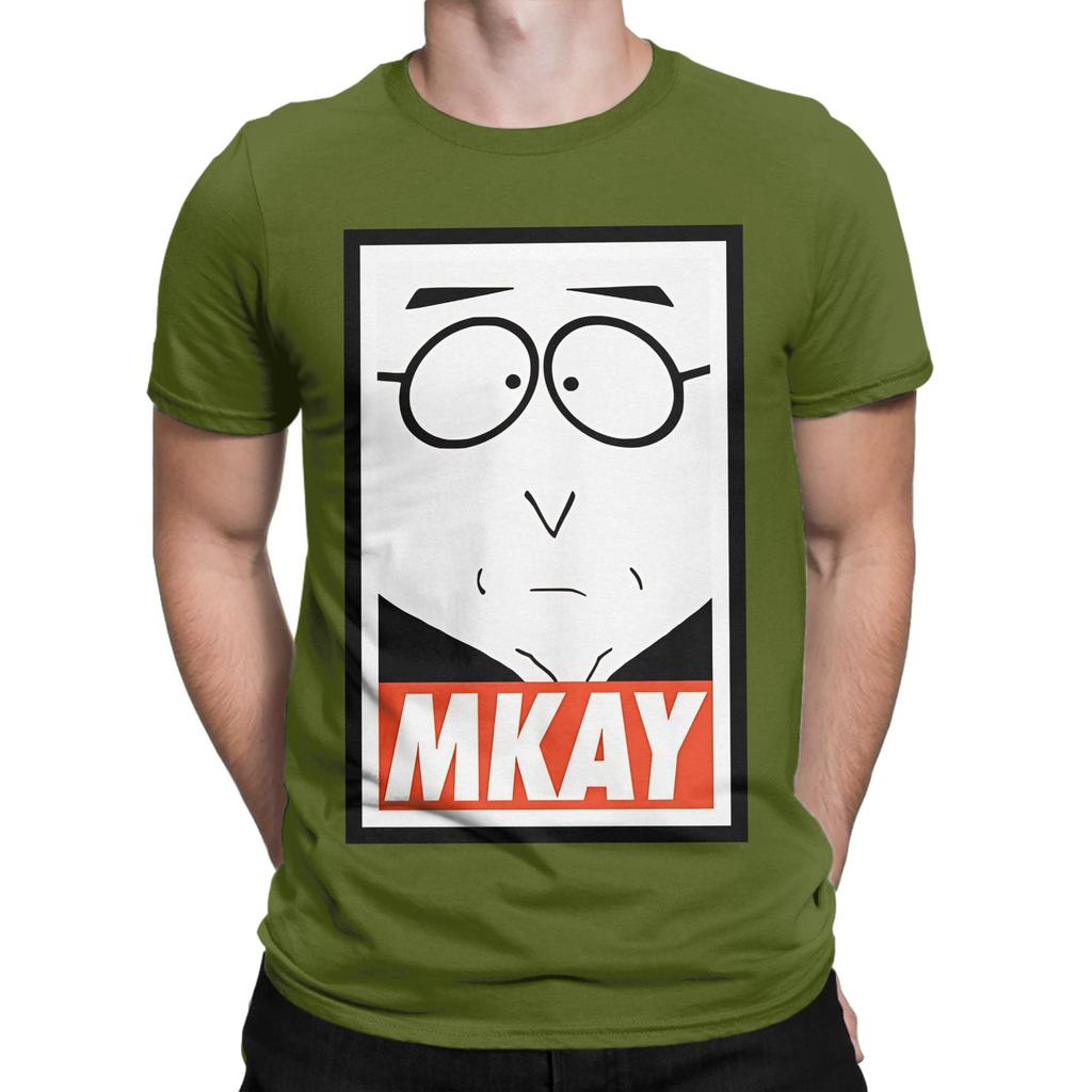 MKAY Novelty 100 Cotton TShirt Southpark Tops Tees For Unisex