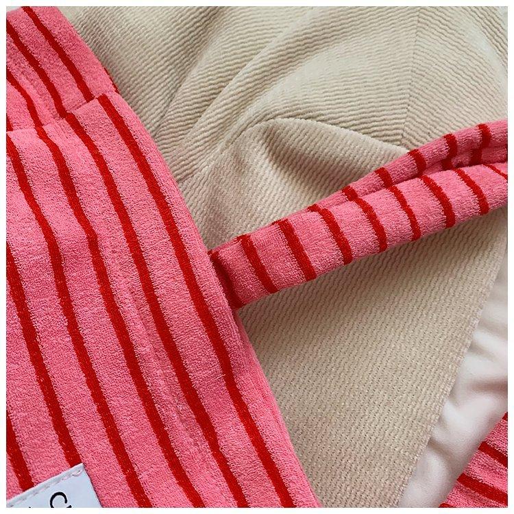 New Niche Bag, Striped Fashion, Lazy Style Tote