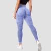 Womens High Waist Seamless Yoga Pants Sand Washed Tight Workout Leggings Running Fitness