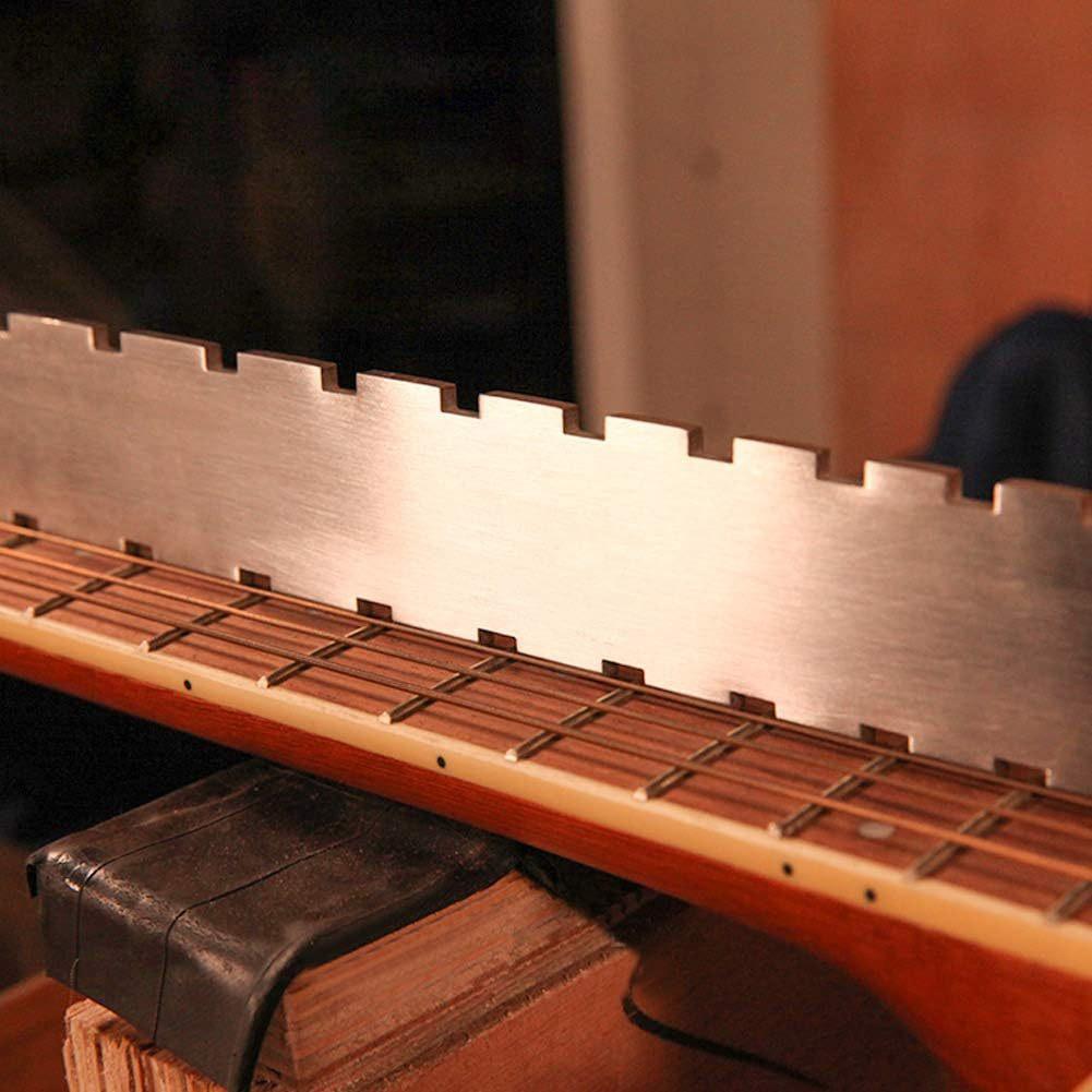 Guitar Tool Kit: Ruler, Level, Curvature Gauge, String Height Gauge, Guitar Notch Gauge