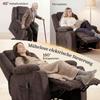 Lift Chair With Soft Cover Recliner Chair With Remote Control And Side Pockets Brown