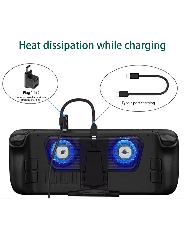 100W Right Angle Female To Male Type C Converter Adapter for Steam Deck Professional Type-C Extension Connector Converter