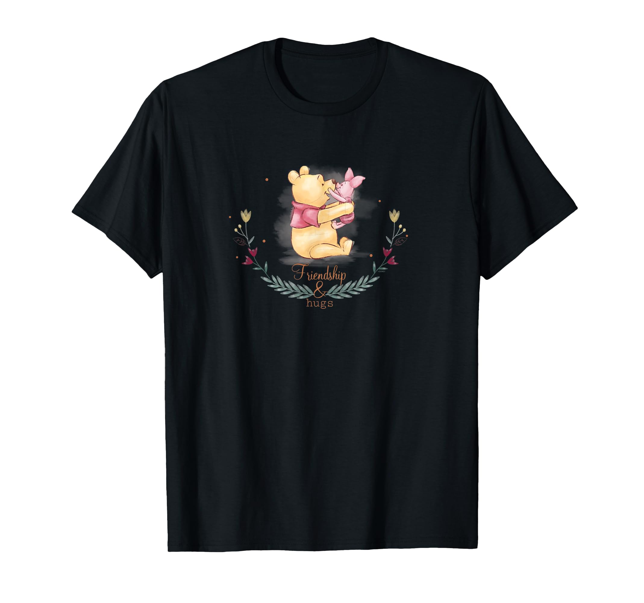 

Футболка Disney Winnie the Pooh and Piglet Friendship and Embrace чорний