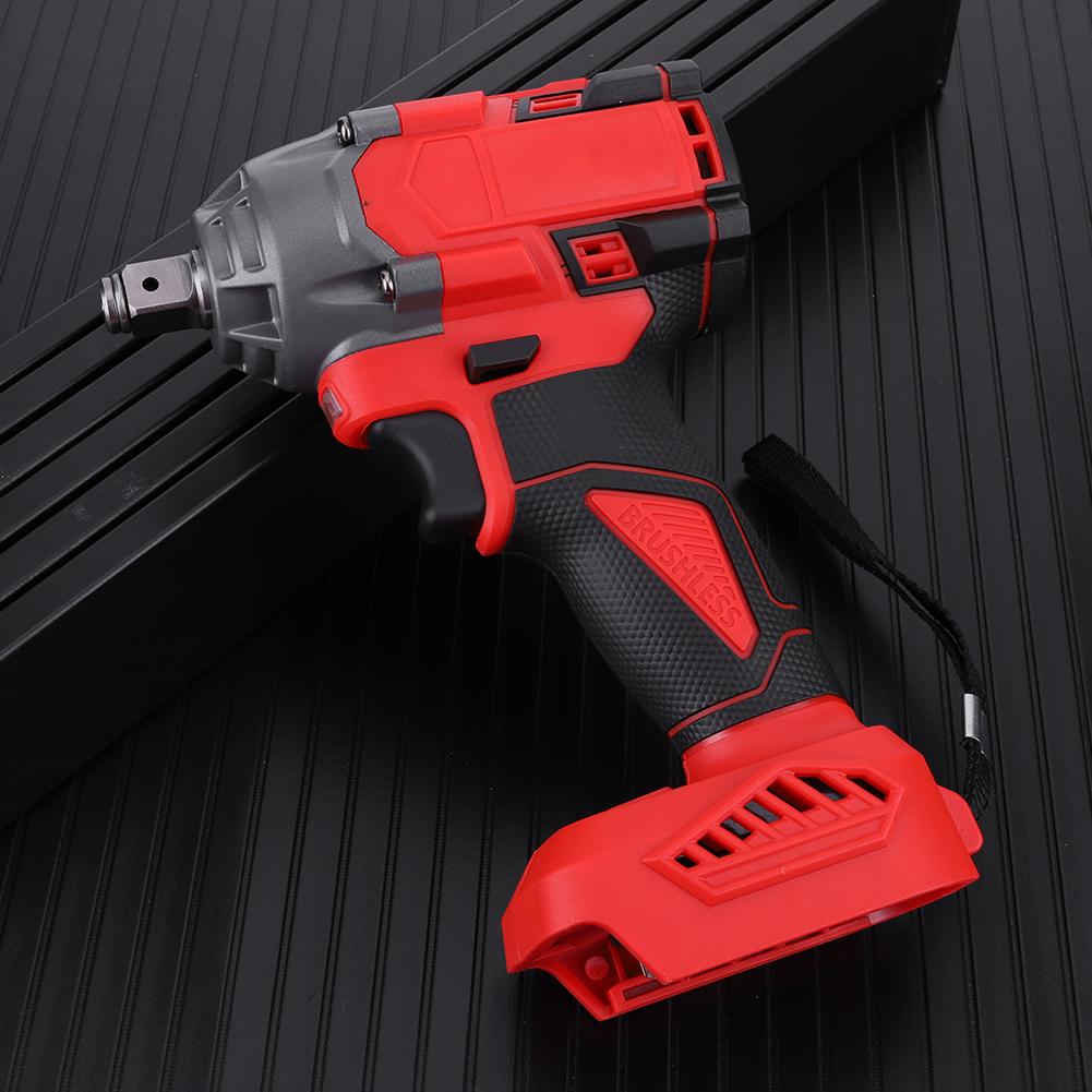 520 Nm Cordless Brushless Electric Impact Wrench Electric Impact Gun Construction and Auto Power Tools for 18-21V Makita Battery