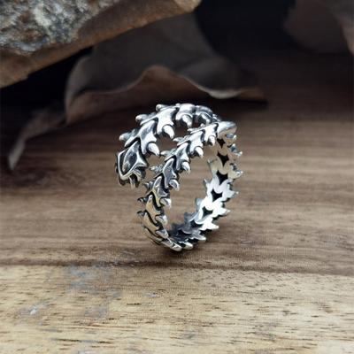 Punk Stonožka Ring pro Teen Gothic Vintage Winding Couple Opening Ring