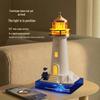 Twilight Lighthouse Projector: Bluetooth Speaker, White Noise, Night Light, Human Sensor Desk Lamp