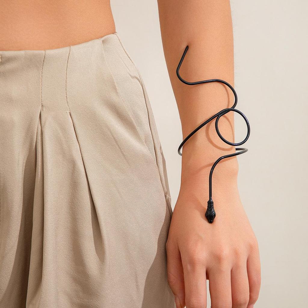 Europäischer & Amerikanischer Stil Lava Offener Arm Kette Mode Armband: Flüssigmetall Wassertropfen Armband für Damen