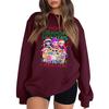 Women's Fashion Long-Sleeve Pullover Sweatshirt With Fun Movie-Themed Print
