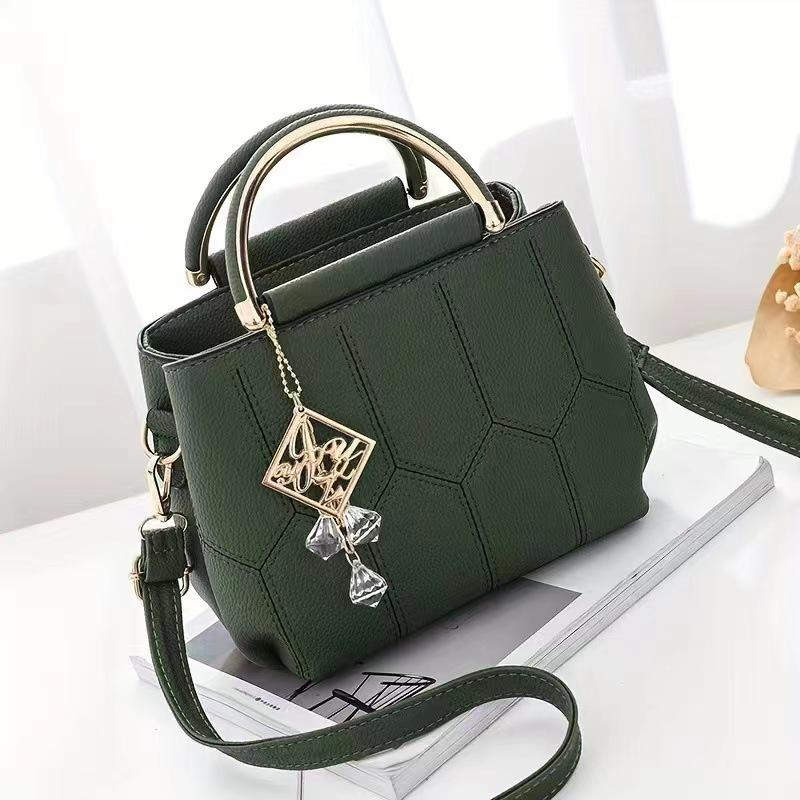 Small bag new fashion simple handbag trend embroidered thread shoulder messenger bag small