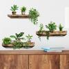 Creative Flower Shelf Potted Wall Stickers Self-adhesive Removable Wall Mural DIY Wall Art Home Decoration Accessories