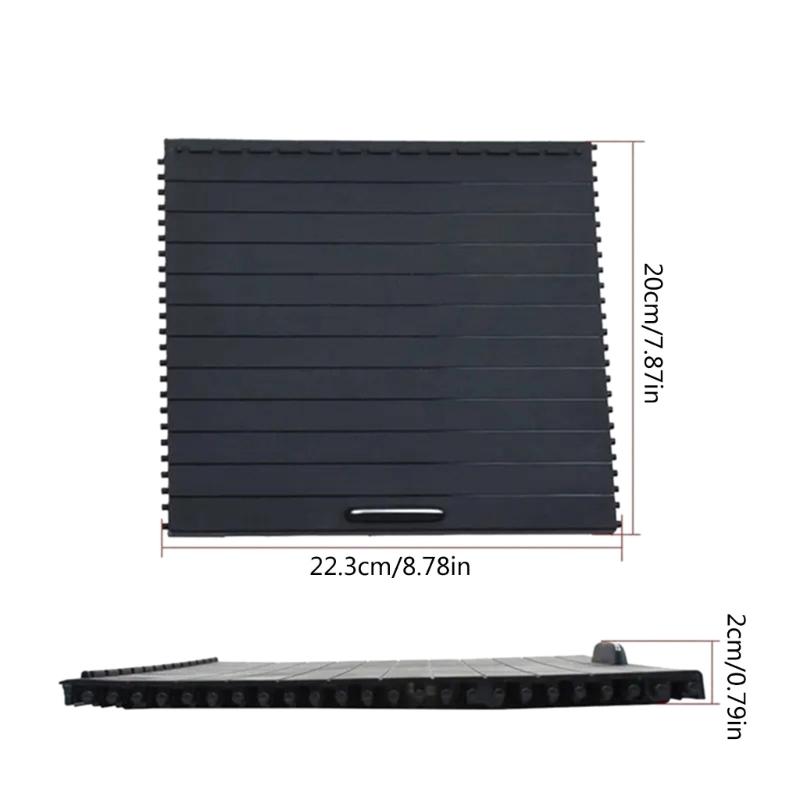 1666803814 Replacement ABS Central Console Storage Lid Trendy Central Storage Tray Lid Enhances Your Car Aesthetics