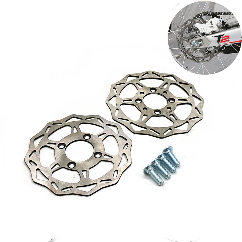 Motorcycle Brake Disc Front And Rear Friction For KAYO T2 K2 250 Motocross