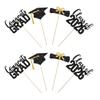 16PCS Graduation Party Decoration And Arrangement: Tassel Cake And Signage