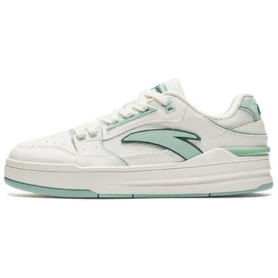 Street Fun Lite Comfortable Casual Wear Durable Breathable Low-Top Skate Shoes Women Sneakers White Green 122438052-1