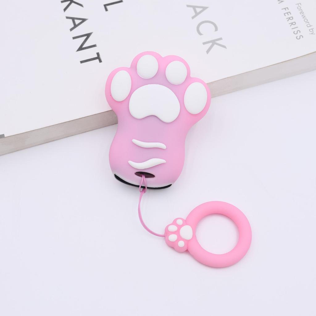 Cat Paw Cartoon Key Cover for Yamaha & Honda Motorcycles