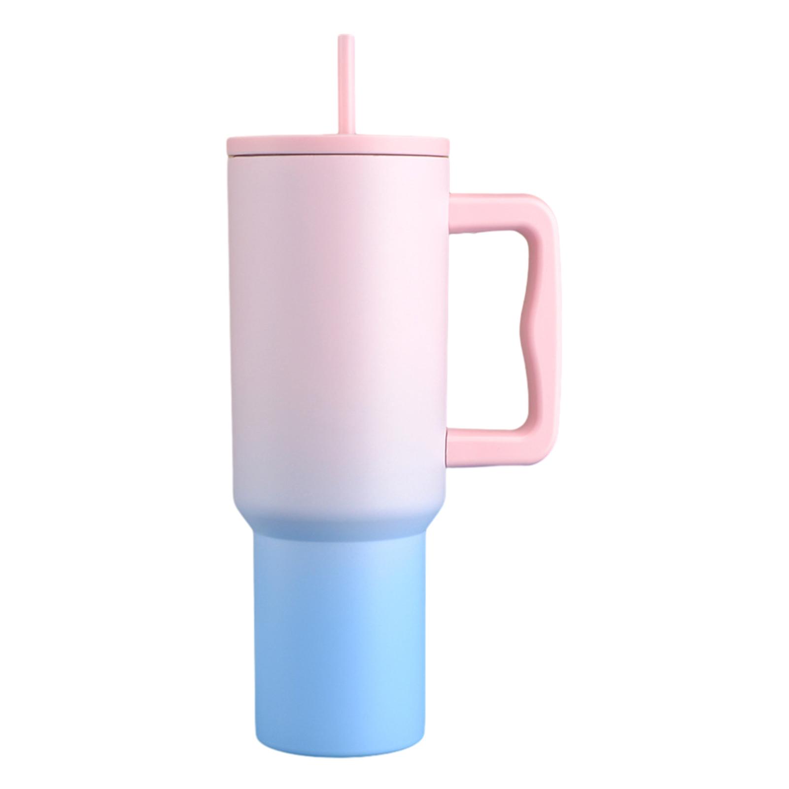 

Сохраняющий тепло и холод стакан с трубочкой и ручкой термостойкий многоразовый стакан для питья для занятий спортом на открытом воздухе