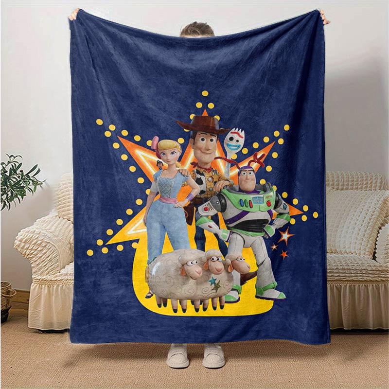 1pc, Toy Story Characters Throw Blanket Home Decor, Couch Cover, Outdoor, Gift for Friends, Throw, Bedroom, Living Room, Travel