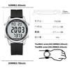 Hearkent Pedometer Walking Watch for No App Includes Step Calorie Counter and Seniors, Non-Bluetooth, Required, LCD…
