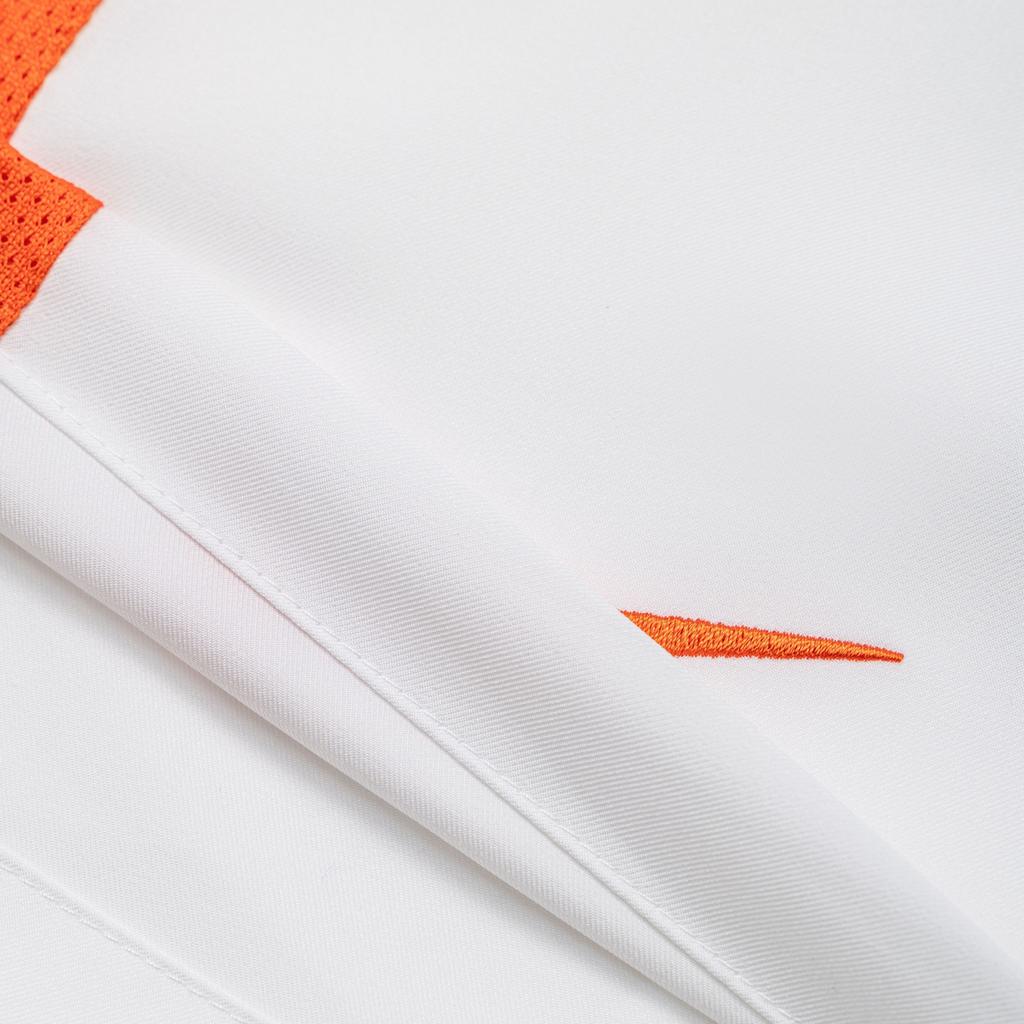 Nike Simple Versatile Brand Logo Loose Casual Shorts Men Shorts White Orange 777384-105