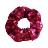 Hair Tie Square Sequin Decoration Elastic Fabric Hair Band No Damage Decorative Hair Rope Hair Accessories