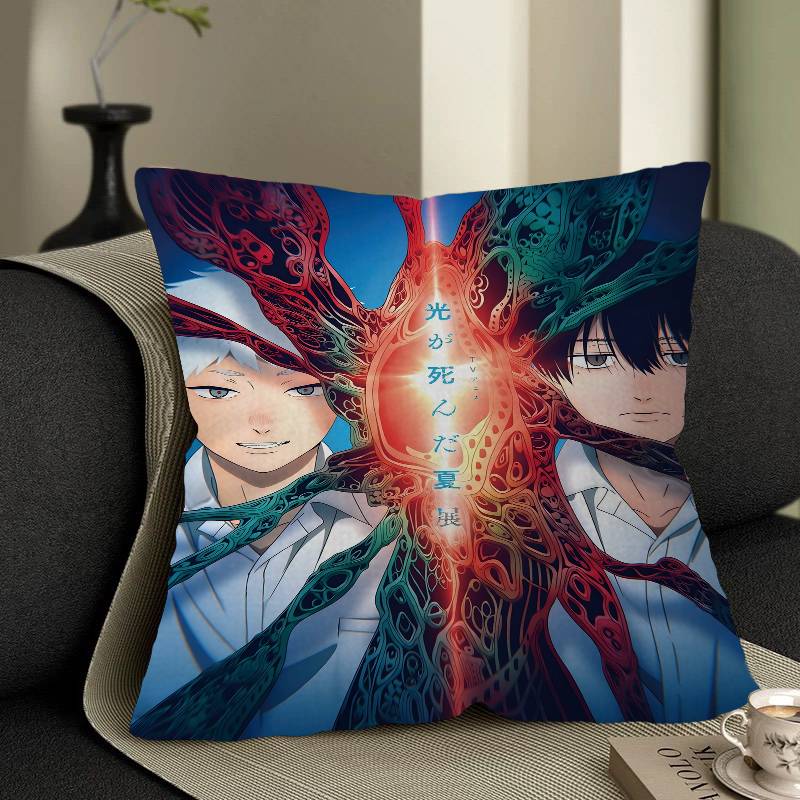 

Anime The SSummer Hikaru Died Personalized Pillow Cover Kids Bedroom Wild Party Decor Pillowcase Kid Birthday Shower Gift 30x30 cm