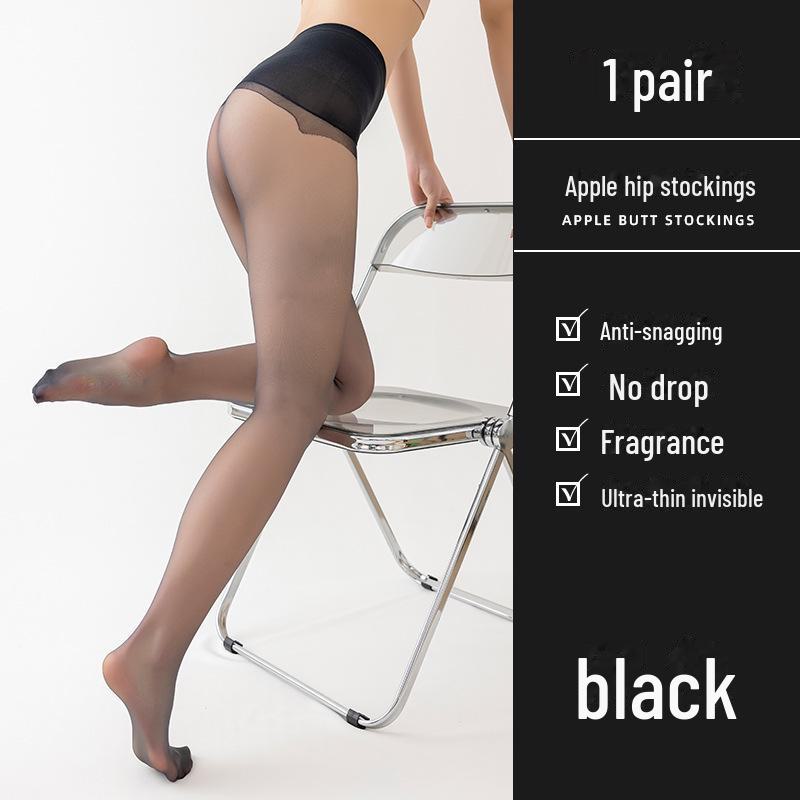 Seamless Women's Sheer Nude Pantyhose - Anti-Snag, Non-Slip, Durable