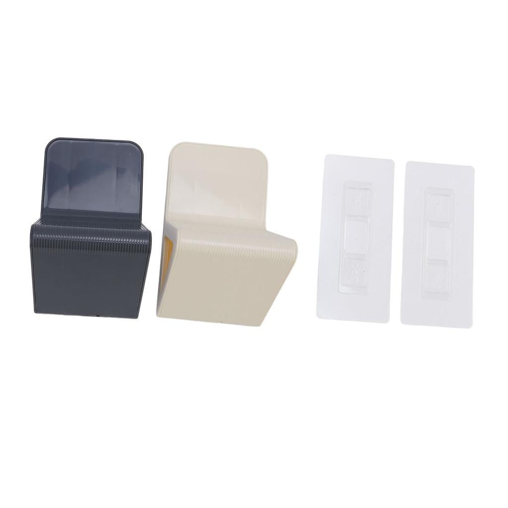 2 Pcs Shower Foot Rest for Shaving Legs No Drilling Anti Slip Easy To Install Shower Foot Pedal Holder Yellow Gray