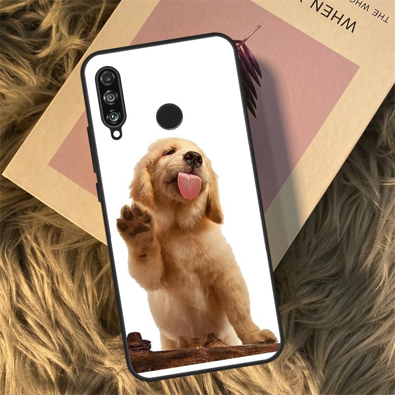 Golden Retriever Dog For Huawei Nova 9 10 SE 3i 7i 8i 11i 12i Y60 Y61 Y70 Y72 Y73 Y90 Y91 P20 P30 P40 Lite Case