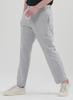 COMSPACE1980 [M~5Xl] Comfort Tapered Half-Banding Slacks_Light Gray