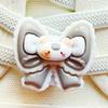 Cartoon Cat Shoelace Buckle for Children's Air Force 1 Skate Shoes - White Accessories Pendant