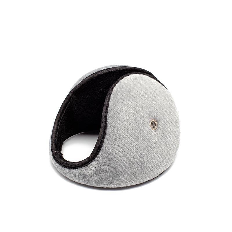 Men's Winter Earmuffs: Plush, Thickened, Amplified Sound Holes, Fashionable Riding Ear Warmers