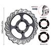 Rotor de Disco de Freio Flutuante Dianteiro 240mm 58mm para Dirt Pit Bike UTV ATV Go Kart Buggy Quad