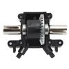 RC Car Plastic Upper Lower Gear Box Cover Stainless Steel Differential Set for Wltoys 1242812427 Remote Control Cars