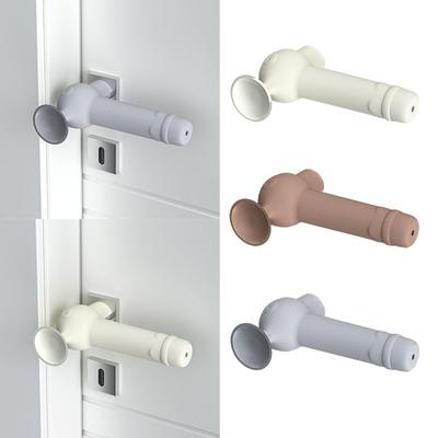 New Silicone Door Knob Cover Anti-collision Static-free Handle Sleeve Baby Safety Useful Door Pull Handle Cover Door