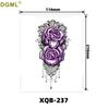 Cartoon Waterproof Full and Half Arm Tattoo Stickers with Creative Color Designs