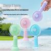 Portable Mini USB Rechargeable Fan - High-Power, Fresh Design for Desktop & Handheld Use